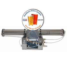 1500gpd reverse osmosis craft brew water system