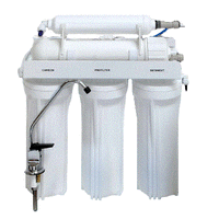 Under the counter reverse osmosis drinking water purifiers