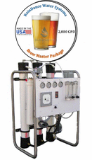we custom build reverse osmosis water packages for craft beer breweries